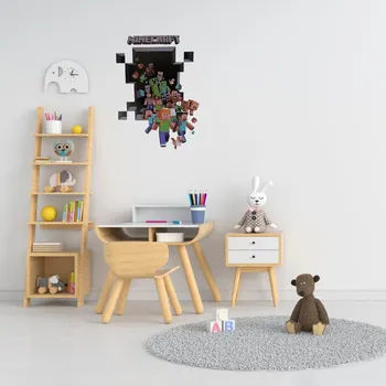 Samolepící dekorace Samolepka na zeď "MINECRAFT 2" 50x70 cm