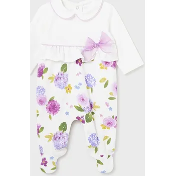 Kojenecký overall Dívčí květinový overal Mayoral 1705 Velikost: 18 měsíců (86 cm)