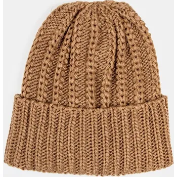 Pokrývka hlavy Baťa zimní pletená čepice hnědé, vel. Černá
