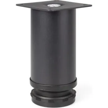 Nábytkové kování In-Design Nábytková nožka BONIE s rektifikací černá Výška nohy (mm): 100