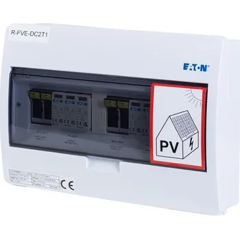 solární kabel Solarmi DC23 osazený rozvaděč pro fotovoltaiku, 2x svodič, 2x odpojovač, pojistky, 1000V