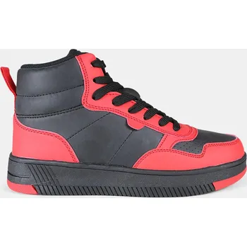 Dívčí obuv Baťa chlapecké kotníkové boty s perforovanou špičkou a bočním zipem černé, vel. 40