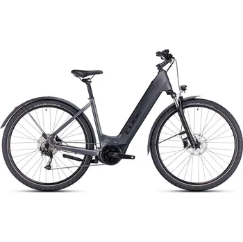 Elektrokolo Cube Nuride Hybrid Performance 500 Allroad graphite´n´black Easy Entry L - 58cm