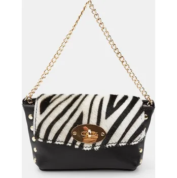 Kabelka Baťa mini kožená kabelka s řetízkem