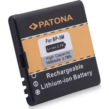 Baterie pro mobilní telefon PATONA baterie pro mobilní telefon Nokia BP-5M 1000mAh 3,7V Li-Ion
