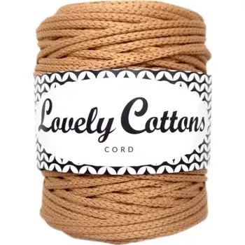 Příze Polyesterová šňůra Lovely Cottons 3mm - Béžová