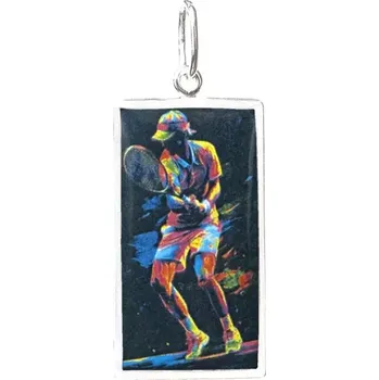 Přívěsek Tenista Miniartion stříbro