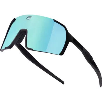 Sluneční brýle brýle FORCE GLARE černé, modré zrc. sklo