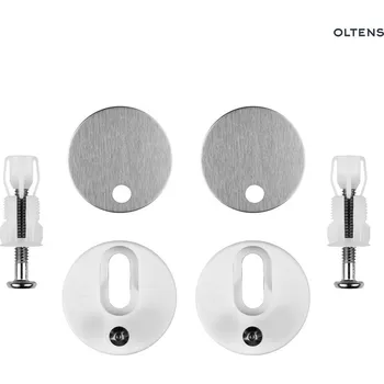 WC sedátko Oltens Vernal panty pro WC prkénko s pomalým sklápěním 49402100