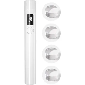 UV lampa na nehty Mini uv lampa na nehty s časovačem a stojánkem | sušička nehtů - Bílý