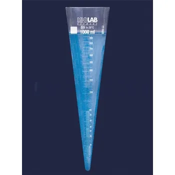 Válec sedimentační podle Imhoffa, Provedení: S uzavřenou špičkou, Objem [ml]: 1000