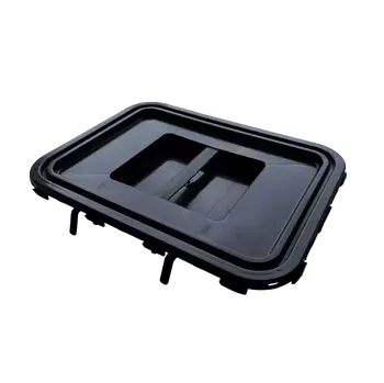 Odpadkový koš PP VÍKO ČERNÉ S ÚCHOPEM K REC NÁDOBĚ 30-60 L