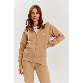 Pánské oblečení NAOKO Mikina Dreaming Daisy Béžová Regular Fit L