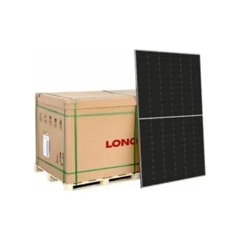 solární panel Paleta 36 kusů: Fotovoltaický modul LONGI 610W, Hi-MO 7 Explorer, monokrystalický, stříbrný rám, dvojité sklo, rám 30mm, kabel 1400mm