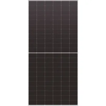 Fotovoltaický modul LONGI 610W, Hi-MO 7 Explorer, monokrystalický, stříbrný rám, dvojité sklo, rám 30mm, kabel 1400mm