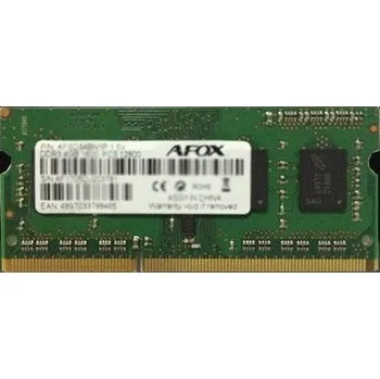 Operační paměť AFOX SO-DIMM DDR3 8GB paměťový modul 1333 MHz