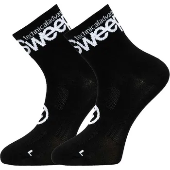 Dámské ponožky SWEEP SWEEP26 černá/bílá 41 - 43