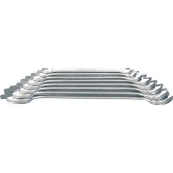 Bit NG TOOL Sada oboustranných klíčů 8-dílná 6-22mm chromované DIN 3110