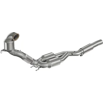 Katalyzátor HJS downpipe 76 mm/70 mm včetně katalyzátoru pro Seat Ateca typ 5FP, emisní norma Euro 6d, 4Drive, 2.0, 140/221 kW (DNNA, DNFC)
