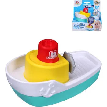 BBurago Junior baby člun s vodotryskem do vody do vany na baterie