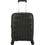 Cestovní plastový kufr černý - Ormi Ikar S černá