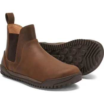 Dámské kozačky Xero Shoes Ridgeway Chelsea – dámské barefoot kožené chelsea boty Brown Ridgeway Chelsea 41,5