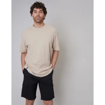 Pánská móda Tričko Threadbare Silver Cloud 1140622 2X Large