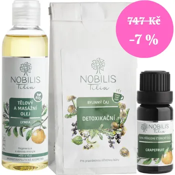 Masážní přípravek Balíček Nobilis Tilia - LYMFA