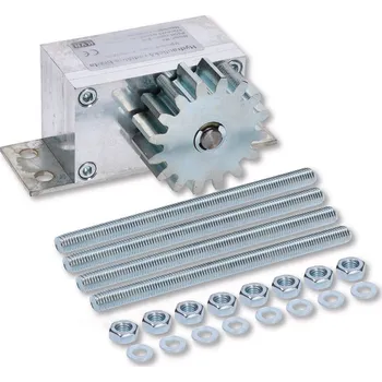 Pohon brány brzda pro posuvné brány instalované do svahu - pro lehčí brány, max. zatížení