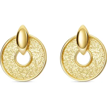 Náušnice MOSUO Pozlacené náušnice Infinity gold