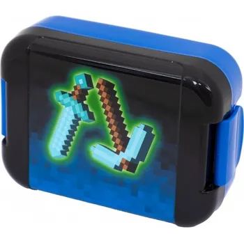 Dóza na potraviny Plastový box na svačinu AquaPure BLUE PIXEL, 511025004