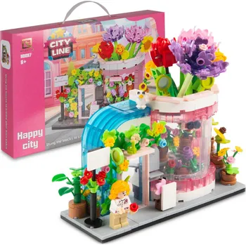 ostatní stavebnice Stavebnice květinářství 534 dílků