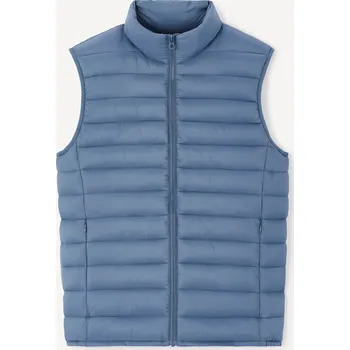 Pánská vesta Celio Prošívaná vesta Fulock 1148913 Modrá XL