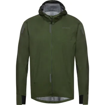 Cyklistická bunda GORE Cyklistická větruodolná bunda - CONCURVE GORE-TEX - zelená L