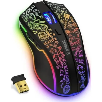 CONNECT IT CMO-3530-DD-LEDRGB Bezdr. herní myš 800/1200/1600/2400/4800DPI 600mAh