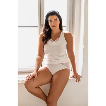 TIMO Timo | Bavlněná spodní košilka s krajkou - L / 30