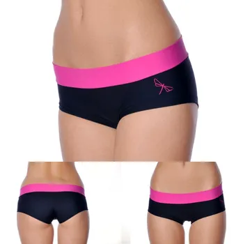 Dámské kraťasy Dragonfly HOT PANTS černá/růžová L