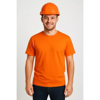 Pracovní kombinéza Ochranná přilba PORTWEST EXPERTBASE PW50, Oranžová