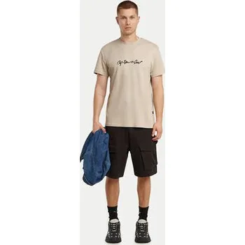 G-Star Raw Sportovní kraťasy Rovic D24452-D257 Černá Relaxed Fit XXL