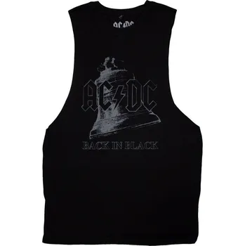 Pánské tričko AC/DC Tričko Back In Black Bell Unisex Black L
