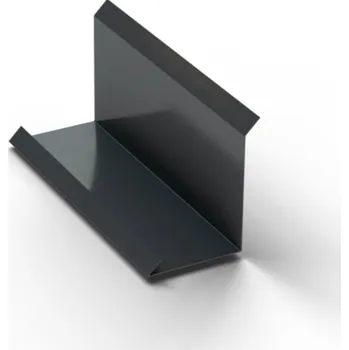 Regamet LEMOVÁNÍ KE ZDI PO SPÁDU - spodní / PUR Text Storm SP50 Barva: RAL 7016 / antracitová šedá