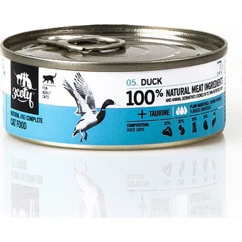 Krmivo pro kočku 3COTY Duck - mokré krmivo pro kočky - 80g