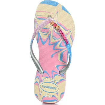 Dívčí obuv Havaianas Glitter Pink glow dětské pantofle Velikost boty (EU): 30, Vnitřní délka boty: 197, Vnitřní šířka boty: 78