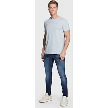 Dámské džíny Pepe Jeans Jeansy Finsbury PM206321 Tmavomodrá Skinny Fit 34_32