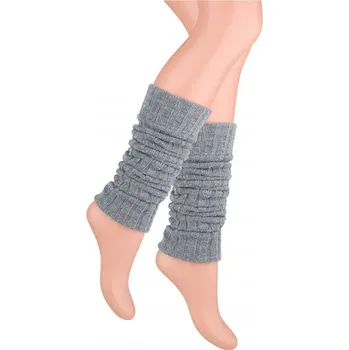 Dámské ponožky Steven Vlněné NÁVLEKY na ruce a nohy šedá one size