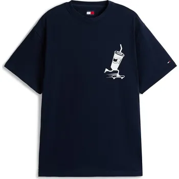 Pánské tričko Tričko Tommy Jeans Dark Night Navy 1140627 M