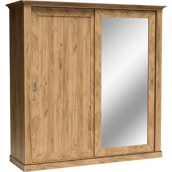 Šatní skříň Antica K | šatní skříň A211 | 213 cm | kraft zlatý