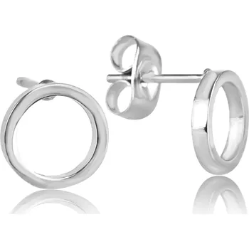 Náušnice Ocelové náušnice kroužky - Meucci DE564