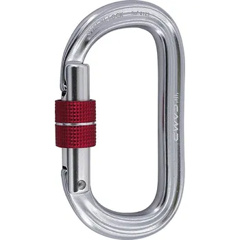 karabina Oválná šroubovací karabina C.A.M.P. Oval XL Lock Barva: titanium