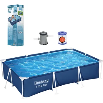 Bazén Bestway Rámový bazén s filtrací a žebříkem, 300x201x66cm | Bestway